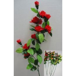 144 Pieces 34" 10 Head Roses - Artificial Flowers