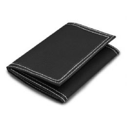 48 Pieces Lb Classic TrI-Fold Wallet - Black Color - Wallets & Handbags