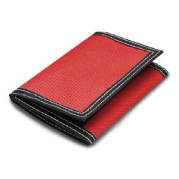 48 Pieces Lb Classic TrI-Fold Wallet - Red Color - Wallets & Handbags