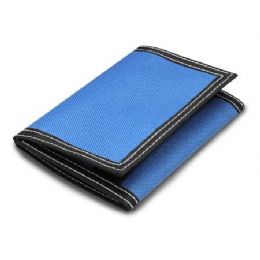 48 Pieces Lb Classic Tri Fold Wallet - Royal Color - Wallets & Handbags