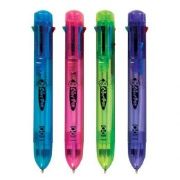 72 Wholesale 8 Color Pen