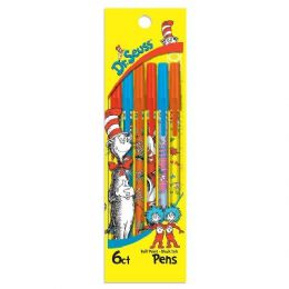 48 Wholesale 6-Ct Dr Seuss Pen Pack