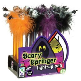 60 Wholesale Scary Springer Halloween Pen