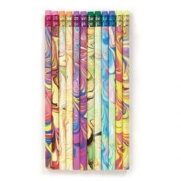 576 Wholesale Neon Swirling Whirlies Pencil