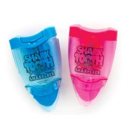 96 Wholesale Shark Tooth Sharpener And Eraser