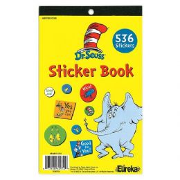 24 Pieces Dr Seuss Sticker Book - Stickers