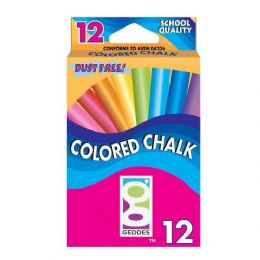 120 Wholesale 12 Ct Geddes Color Chalk Pack