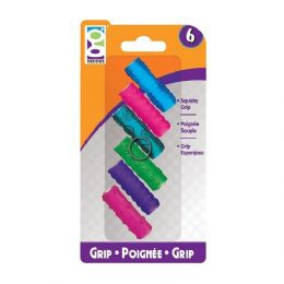 48 Units of 4 Ct. Textreme Squishy Gripz - Pencil Grippers / Toppers