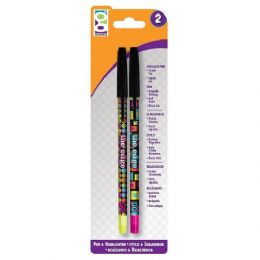 48 of Study Buddy Edge Pen And Highlighter Pack