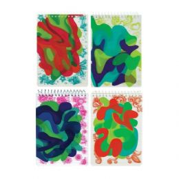 24 Pieces Sassy Swirl 3d Memo Pad - Dry Erase