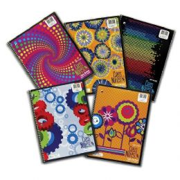 96 Wholesale Class Notes 1-Subject Spiral Notebook - Wide Rule