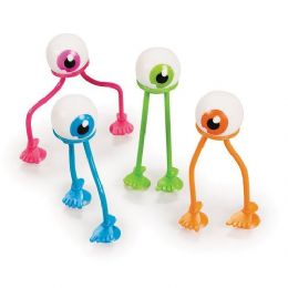 96 Pieces Eyeball Bendy Toy - Novelty Toys