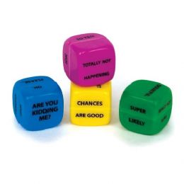 200 Pieces Fortune Dice - Novelty Toys