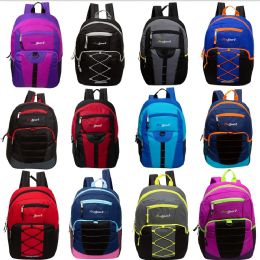 17" Mixed Bulk Backpack Assortment In 12 Assorted Styles