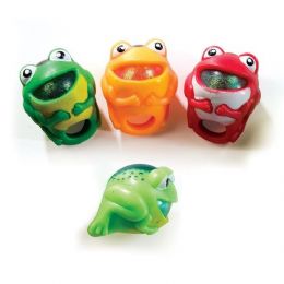 96 Wholesale Squeeze Frog Ring