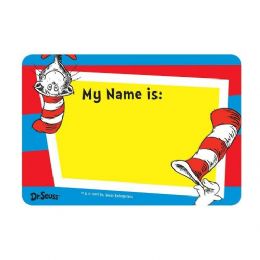 60 Units of 25-Ct Dr Seuss Name Tag Sticker Pack - Stickers