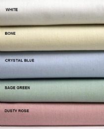 12 Units of Thread Count 180 Percale Pillowcase In Bone Standard Size - Pillow Cases