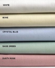 12 Wholesale Thread Count 180 Percale Pillowcase In Sage Standard Size