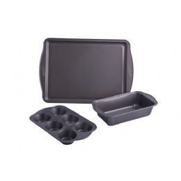 6 Pieces Classic 3-Pc Bakewear Set - Pots & Pans