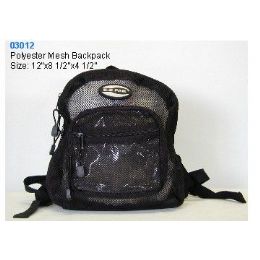 36 Wholesale Polyester Mesh Backpack