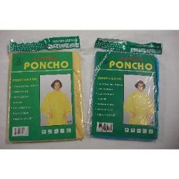 120 Wholesale Adult Light Weight Poncho