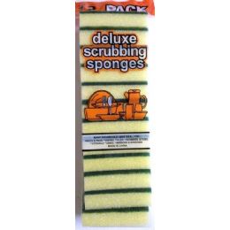 72 Wholesale 12pcs Pack Sponge Cleaner