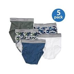40 Pieces Fruit Of The Loom Boy's 5 Pack Fashion Briefs - Boys Underwear