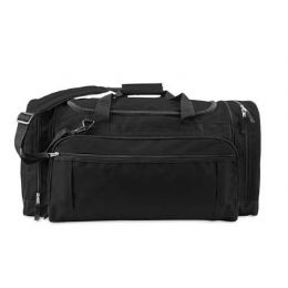 6 Wholesale Explorer Large Duffel Bag - Black