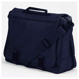 12 Units of Goh Getter Expandable Briefcase - Navy - Lunch Bags & Accessories