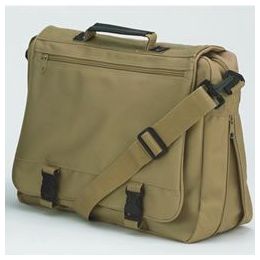 12 Wholesale Goh Getter Expandable Briefcase - Tan