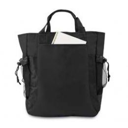 48 Wholesale Backpack Tote - Black
