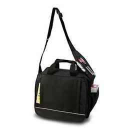 24 Units of Shoulder Briefcase - Black - Lunch Bags & Accessories