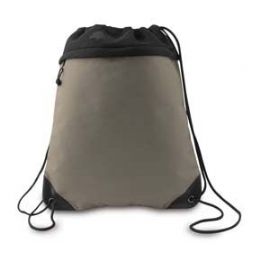 24 Pieces Coast To Coast Drawstring Pack - Light Tan - Backpacks 15" or Less