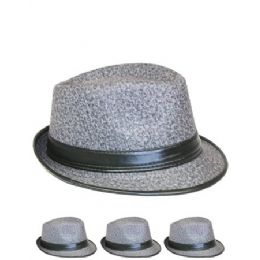 12 Wholesale Fedora Hat One Color