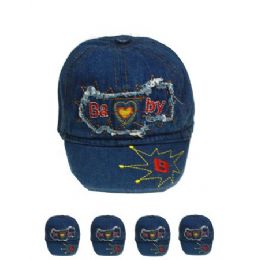 72 Pieces Kid Summer Hat One Color - Kids Baseball Caps