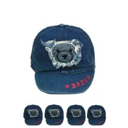 72 Wholesale Kid Summer Hat One Color
