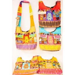 15 Pieces Handmade Nepal Hobo Bags Owl Two Pockets Design - Handbags