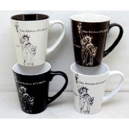 48 Pieces Wholesale 11 Ounce Statue Of Liberty New York Mug - Coffee Mugs
