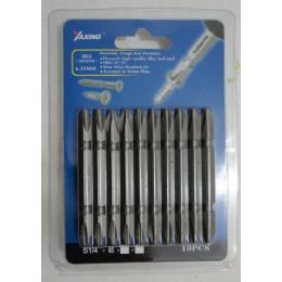 120 Pieces 10pc Double Sided Phillips Screwdriver Bit Set - Screwdrivers and Sets