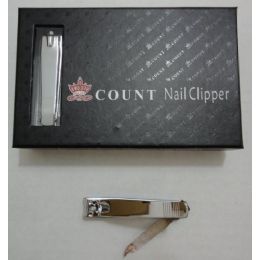 72 Pieces 1pc Large Nail Clippers In Box - Cosmetics