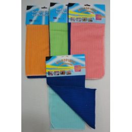 36 Wholesale 2pk Microfiber Cleaning Towels