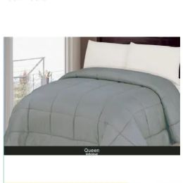 6 of 1pc Reversible Embossed Comforter - Queen
