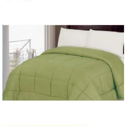 6 Wholesale 1pc Reversible Embossed Comforter - Queen