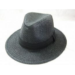 36 Wholesale All Black Fedora Hat