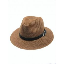 36 Wholesale Brown Fedora Hat
