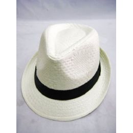 36 Wholesale White Fedora Hat