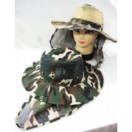 60 Wholesale Camouflage Assorted Sun Hats
