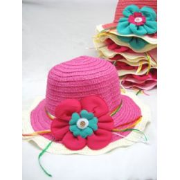 48 Wholesale Fashion Asssorted Children Sun Hat
