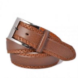 60 Units of Mens Plus Size Belts In Brown - Mens Belts
