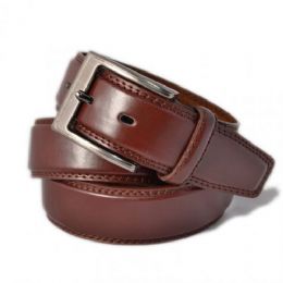 60 Pieces Mens Fashion Brown Belt - Mens Belts